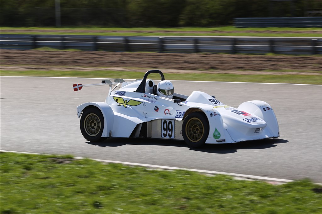 Bastian Buus er foreløbigt i front i Aquila Synergy Cuppen
(Foto: Motorsporten.dk)